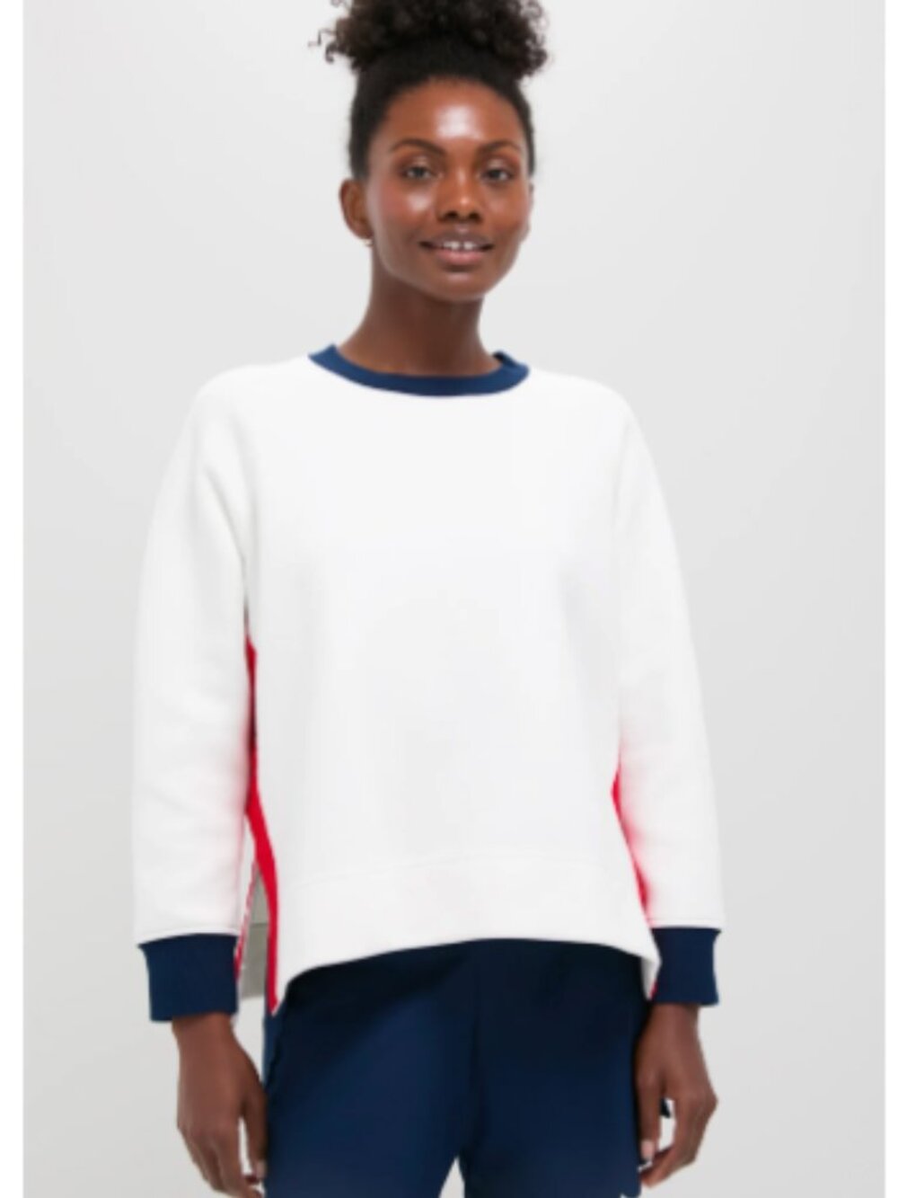Tuckernuck Sport Americana Maggie Pullover Sweatshirt NWT Size M